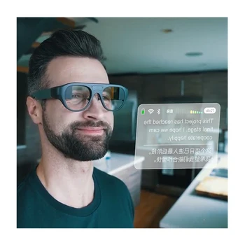 Умные очки виртуальной реальности Smart Glasses Vr Поддерживает несколько языков, очки Ar Vr Помогают слабослышащим. Очки Ar