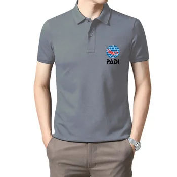 футболка для подводного плавания padi TEE, хлопковая мужская футболка-поло, Новая женская летняя