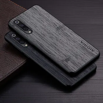 Чехол для Xiaomi Mi 9 Lite SE funda Кожаный чехол с рисунком бамбукового дерева Роскошный чехол для xiaomi mi 9 se case Cover