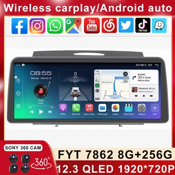 Экран для Mercedes Benz SLK class SLK200 SLK280 SLK300 2000 -2011 Android 12 Мультимедийный Видеоплеер Головное Устройство Carplay Auto GPS